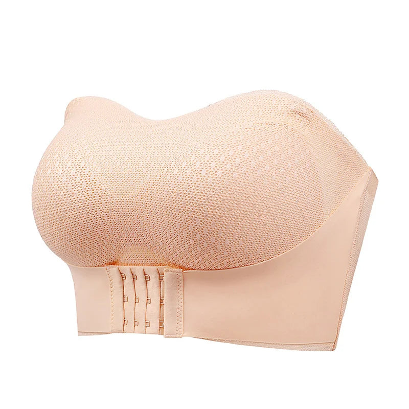 Push Up Bra Front Closure Strapless Underwear