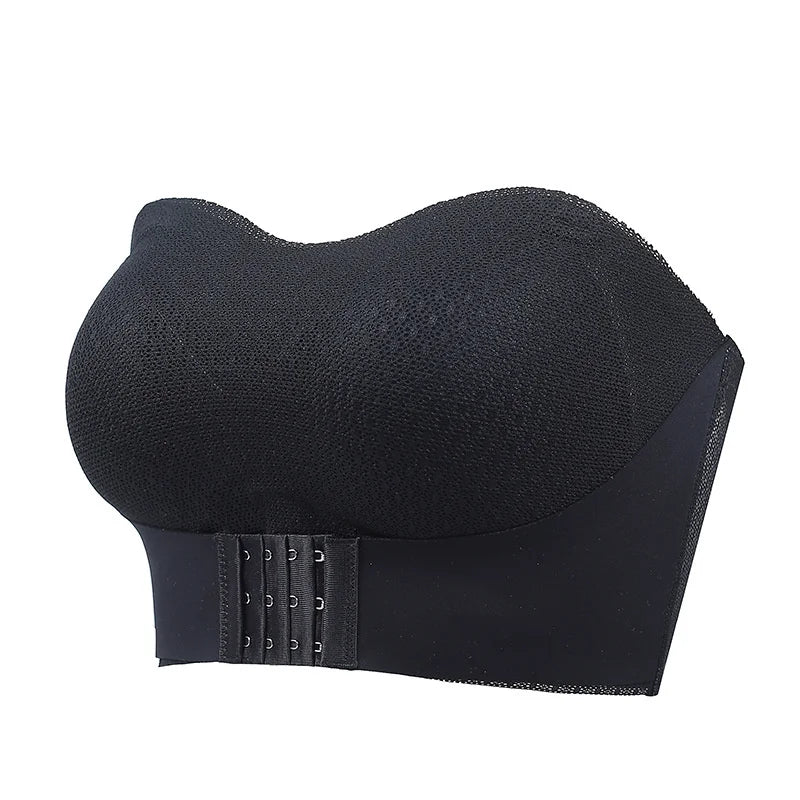 Push Up Bra Front Closure Strapless Underwear